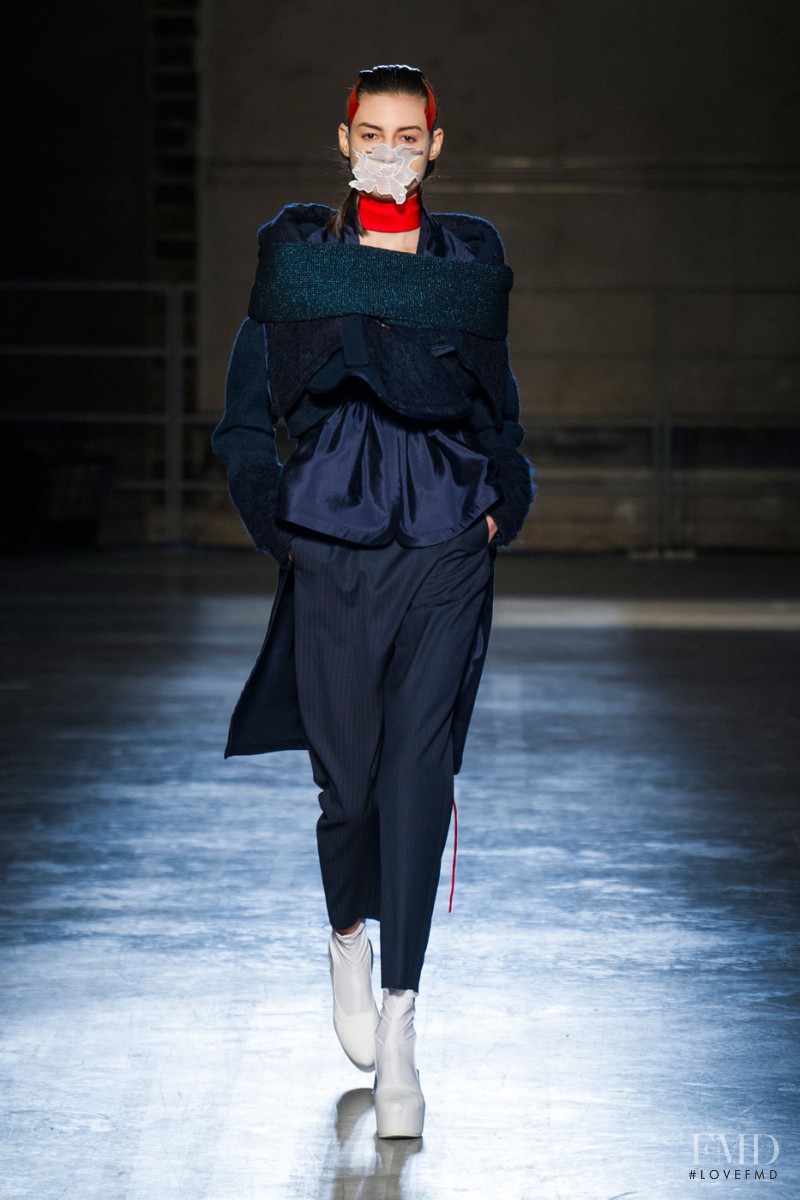 Bruna Ludtke featured in  the Masha Ma fashion show for Autumn/Winter 2014