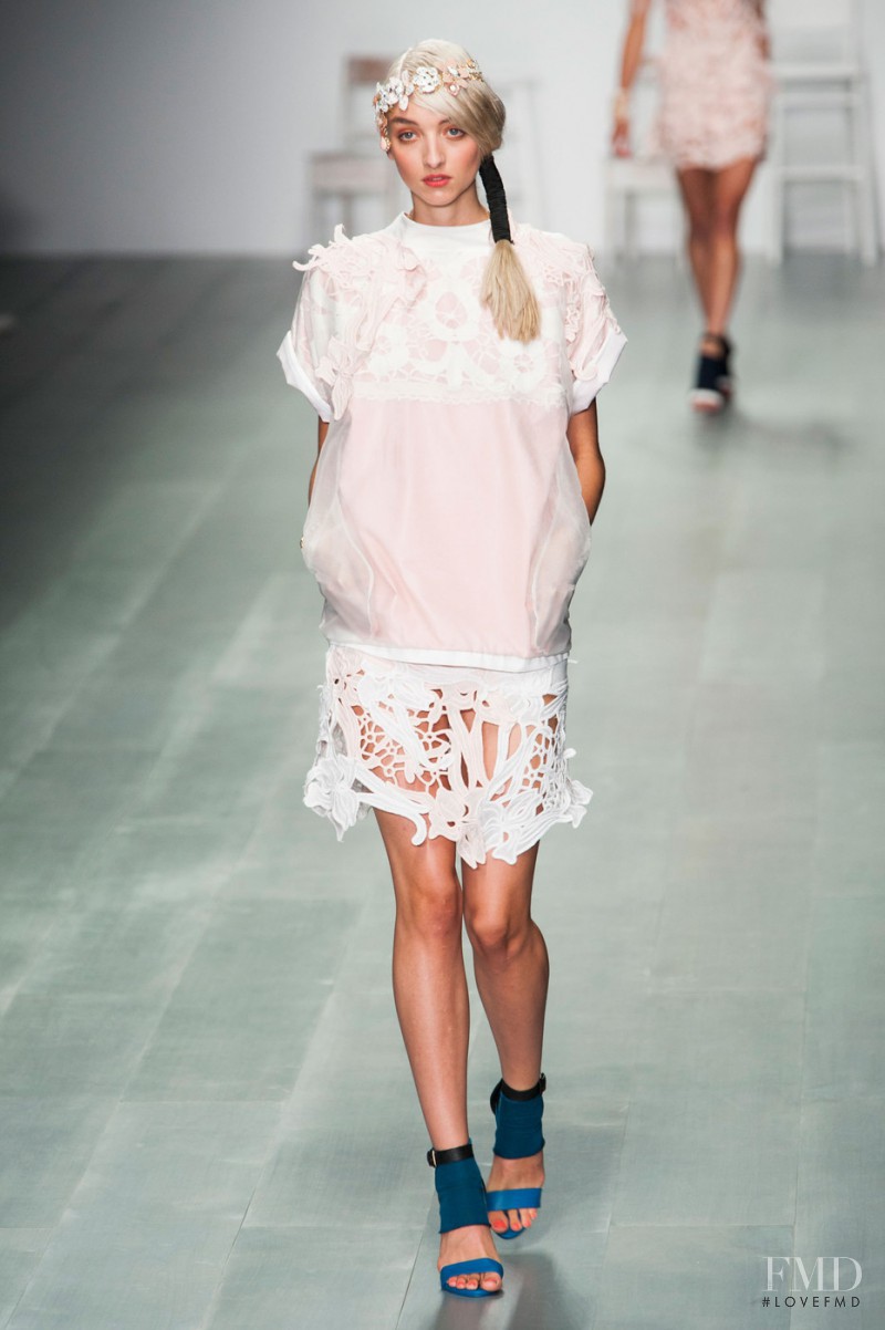 Bora Aksu fashion show for Spring/Summer 2015