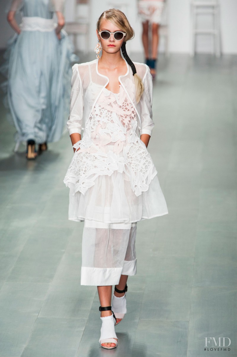 Bora Aksu fashion show for Spring/Summer 2015