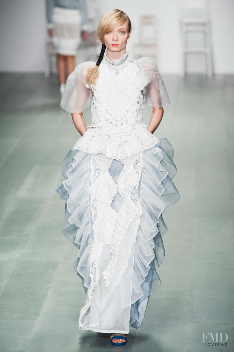 Bora Aksu fashion show for Spring/Summer 2015