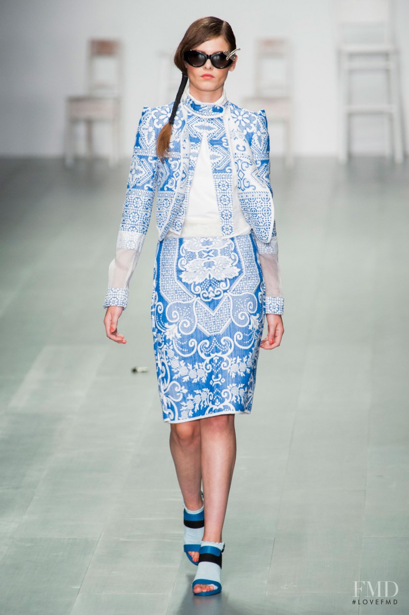 Bora Aksu fashion show for Spring/Summer 2015