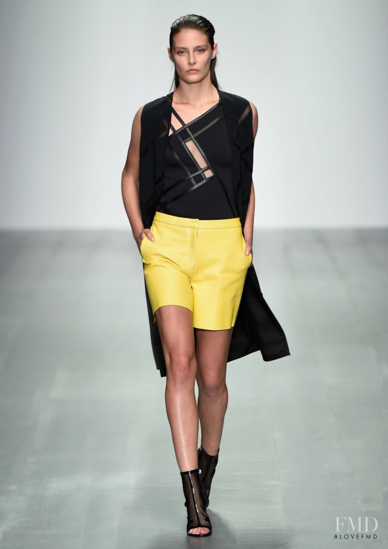 David Koma fashion show for Spring/Summer 2015