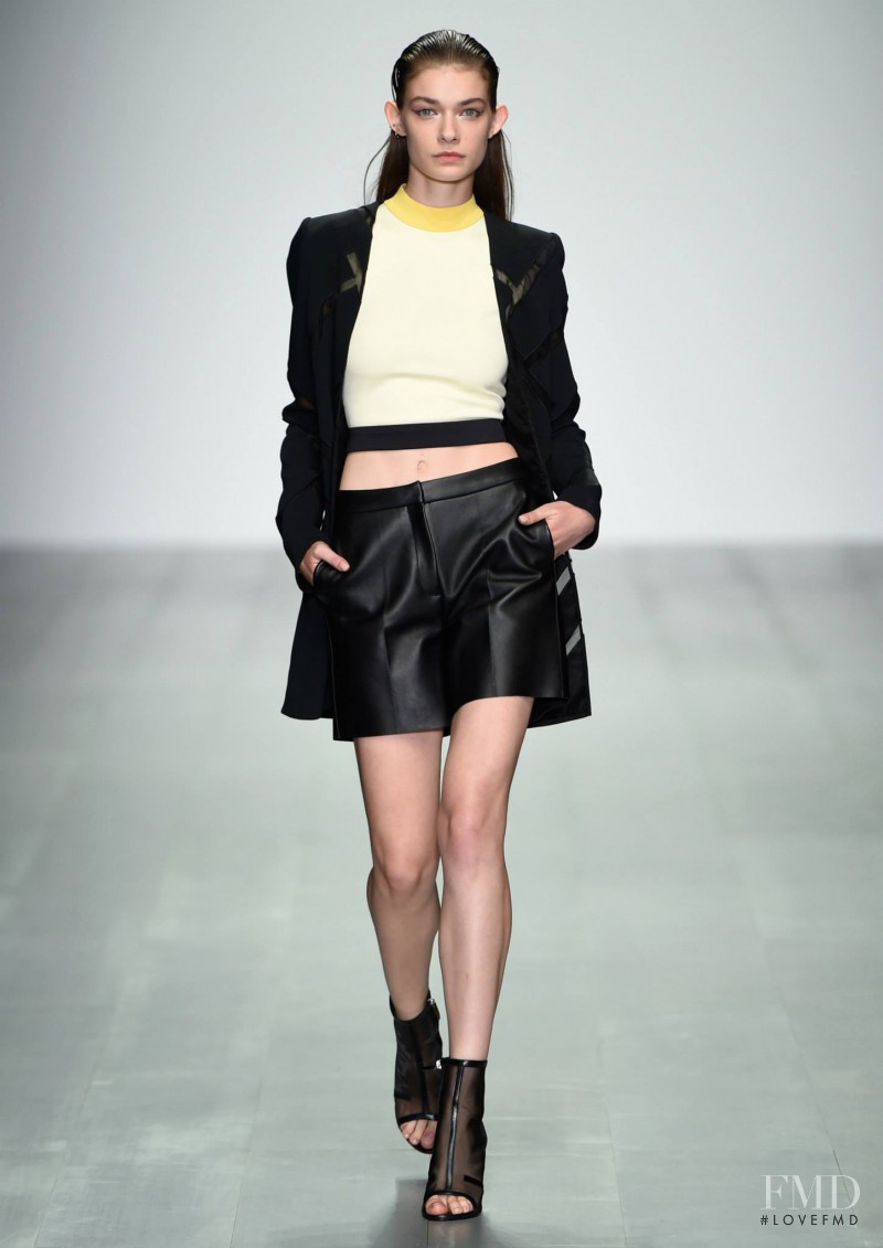 David Koma fashion show for Spring/Summer 2015