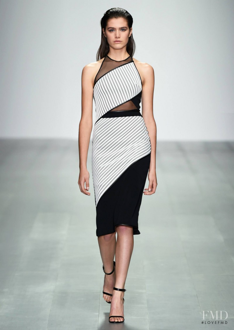 David Koma fashion show for Spring/Summer 2015