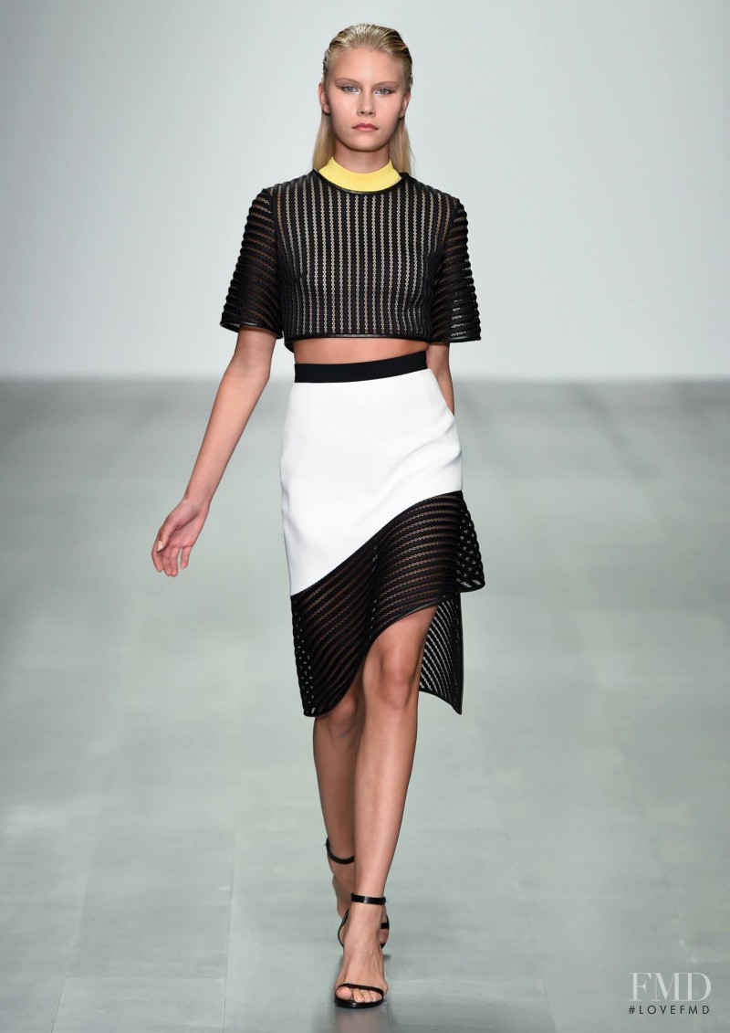 David Koma fashion show for Spring/Summer 2015