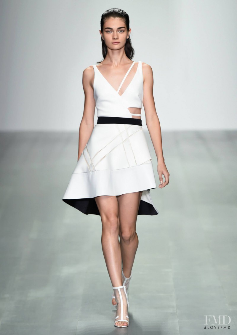 David Koma fashion show for Spring/Summer 2015