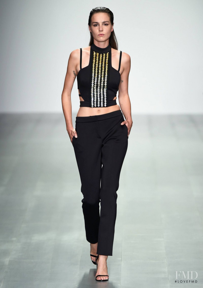 David Koma fashion show for Spring/Summer 2015