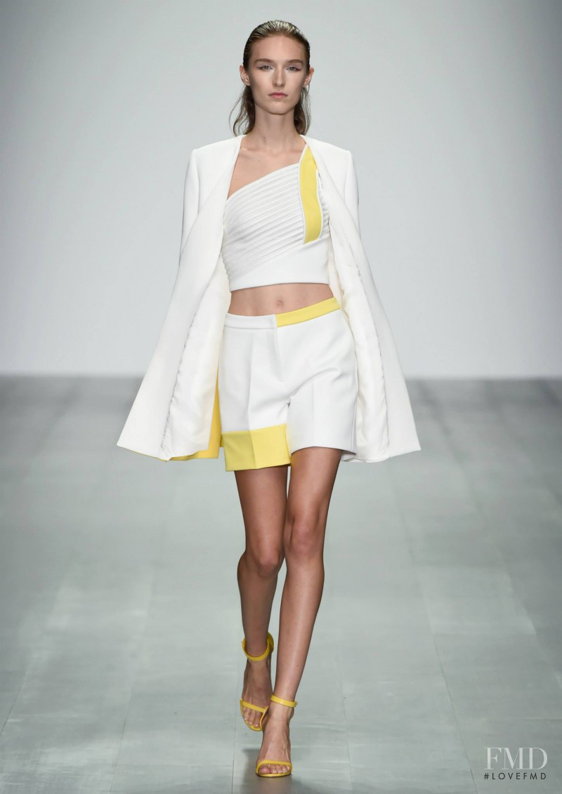 David Koma fashion show for Spring/Summer 2015