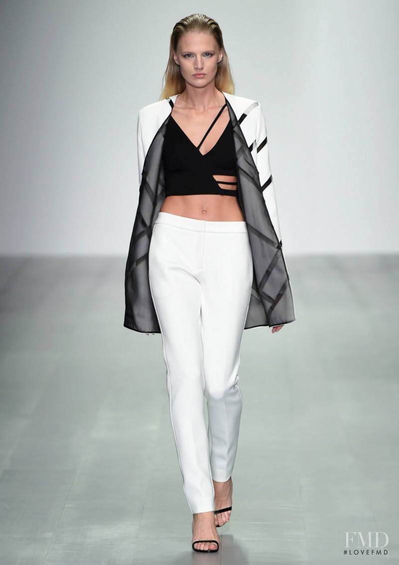 David Koma fashion show for Spring/Summer 2015