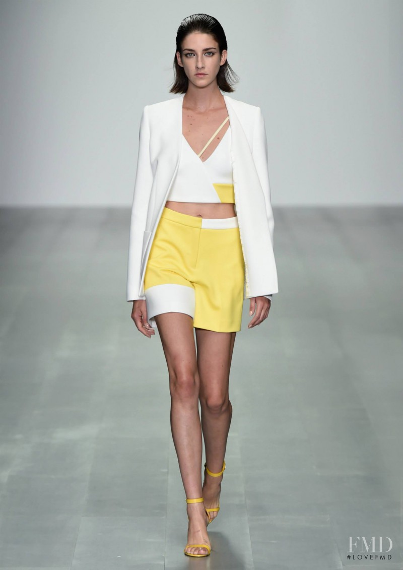 David Koma fashion show for Spring/Summer 2015