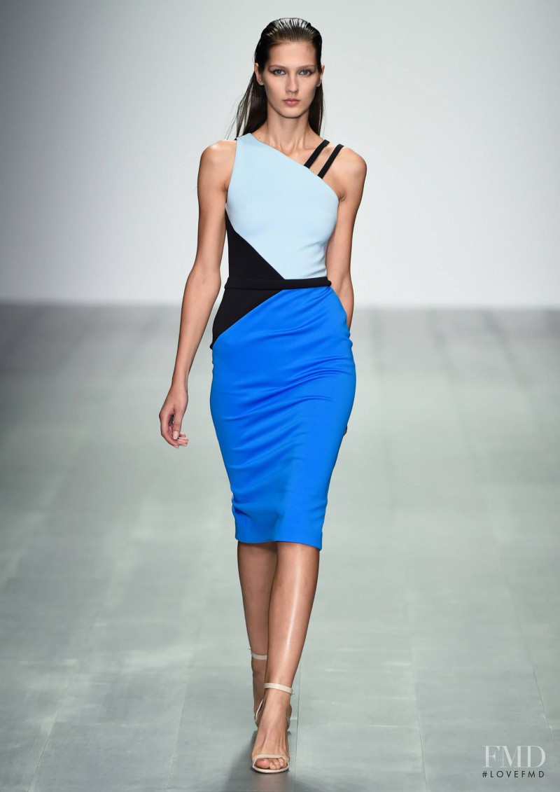 David Koma fashion show for Spring/Summer 2015