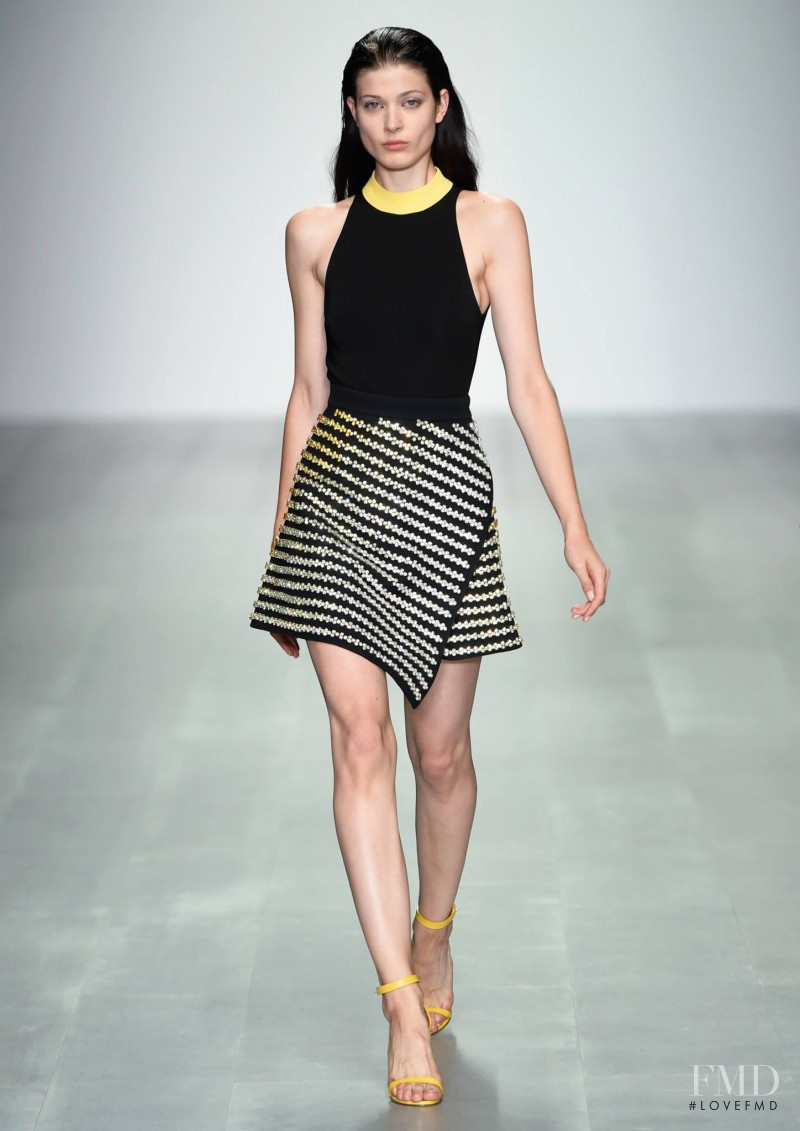 David Koma fashion show for Spring/Summer 2015