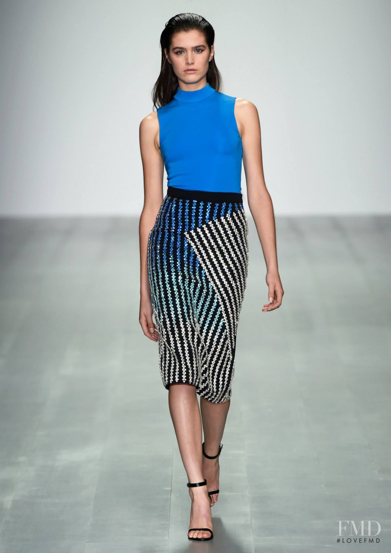 David Koma fashion show for Spring/Summer 2015