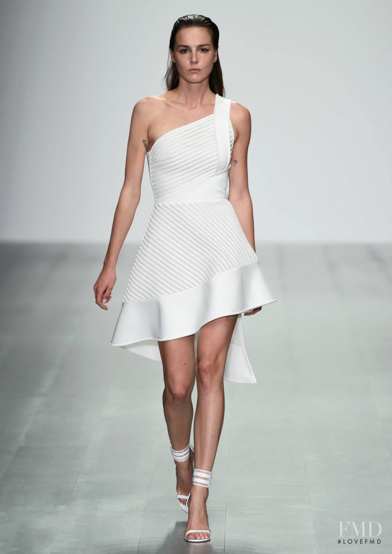 David Koma fashion show for Spring/Summer 2015