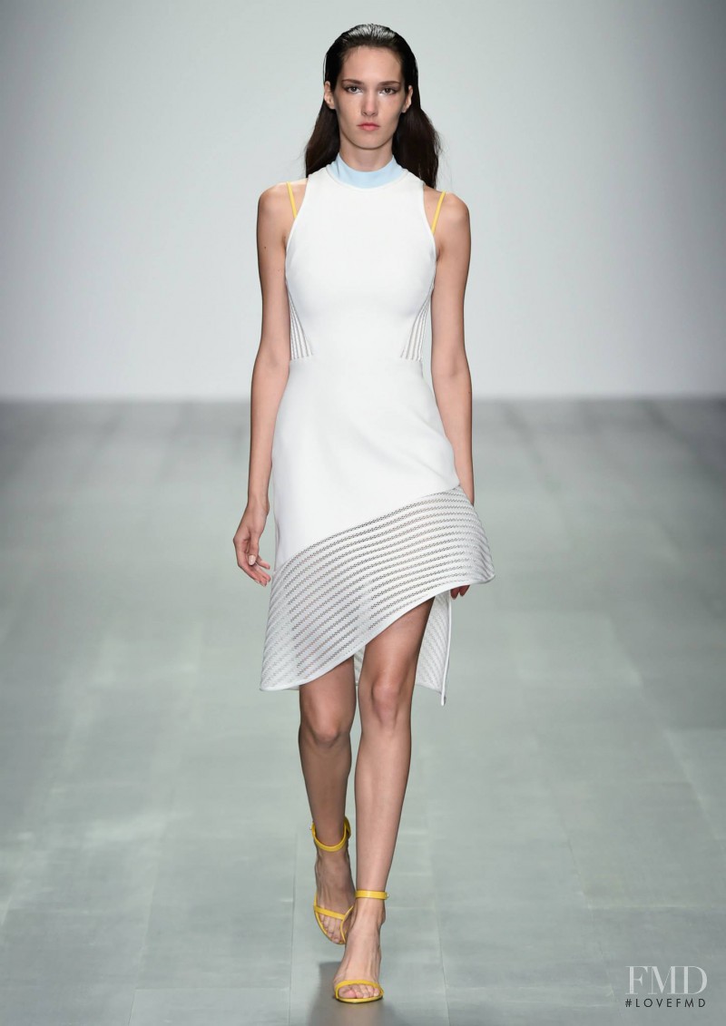 David Koma fashion show for Spring/Summer 2015