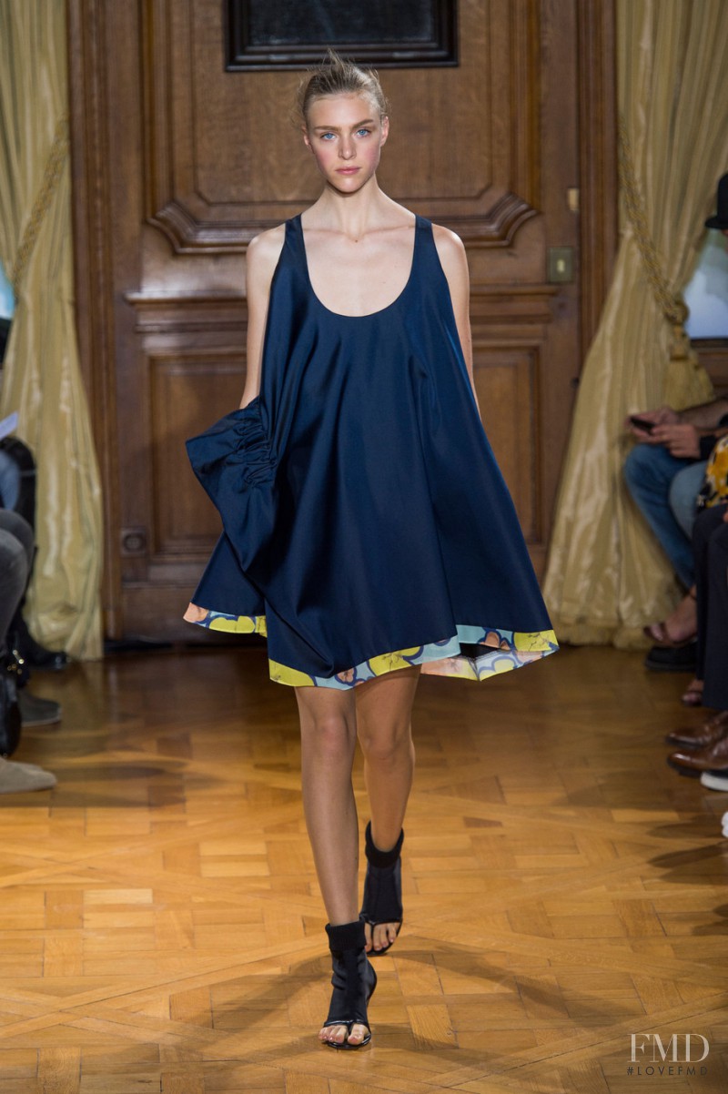 Hedvig Palm featured in  the Viktor & Rolf fashion show for Spring/Summer 2015