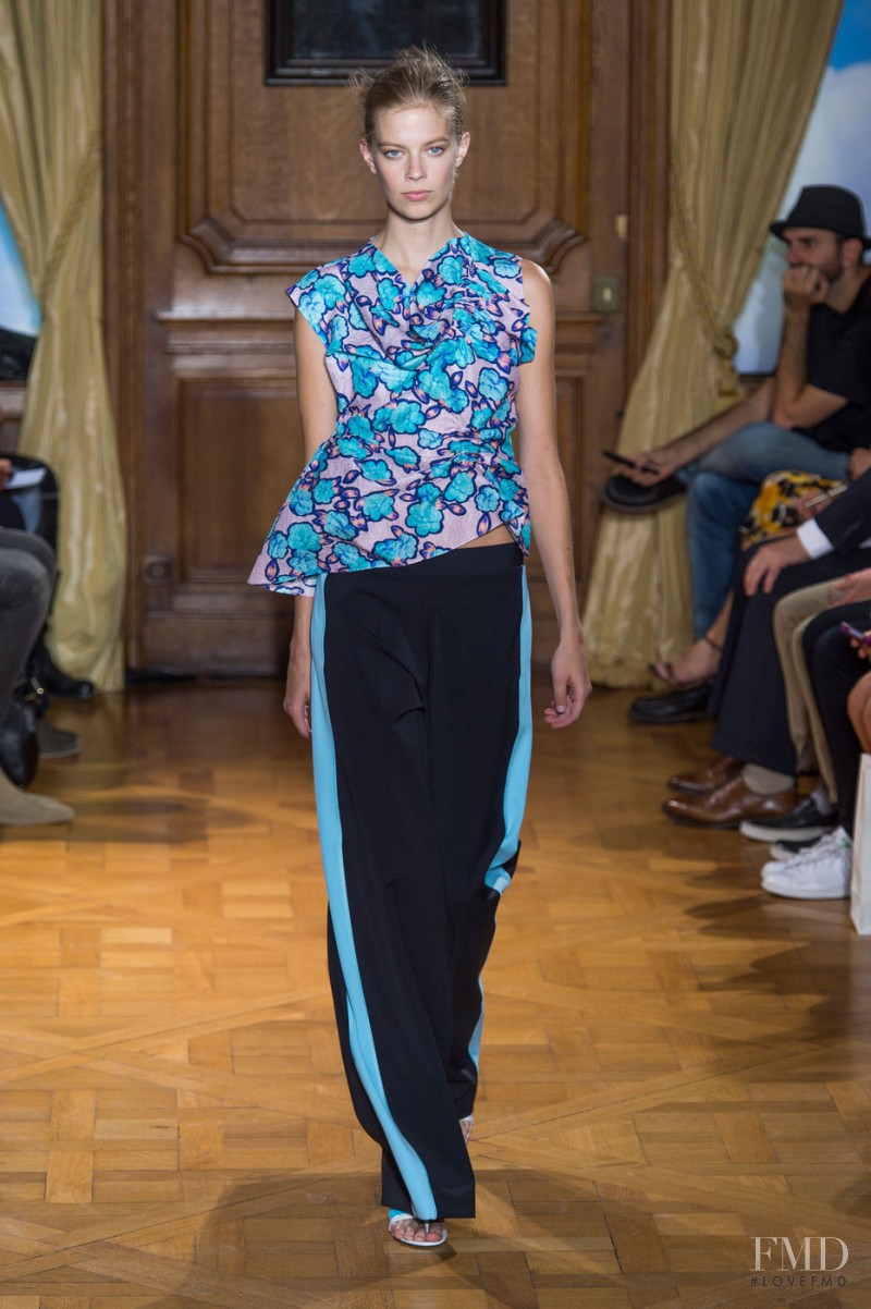 Lexi Boling featured in  the Viktor & Rolf fashion show for Spring/Summer 2015