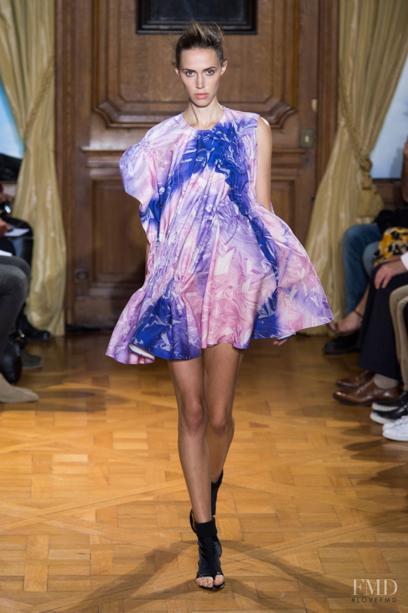 Georgia Hilmer featured in  the Viktor & Rolf fashion show for Spring/Summer 2015