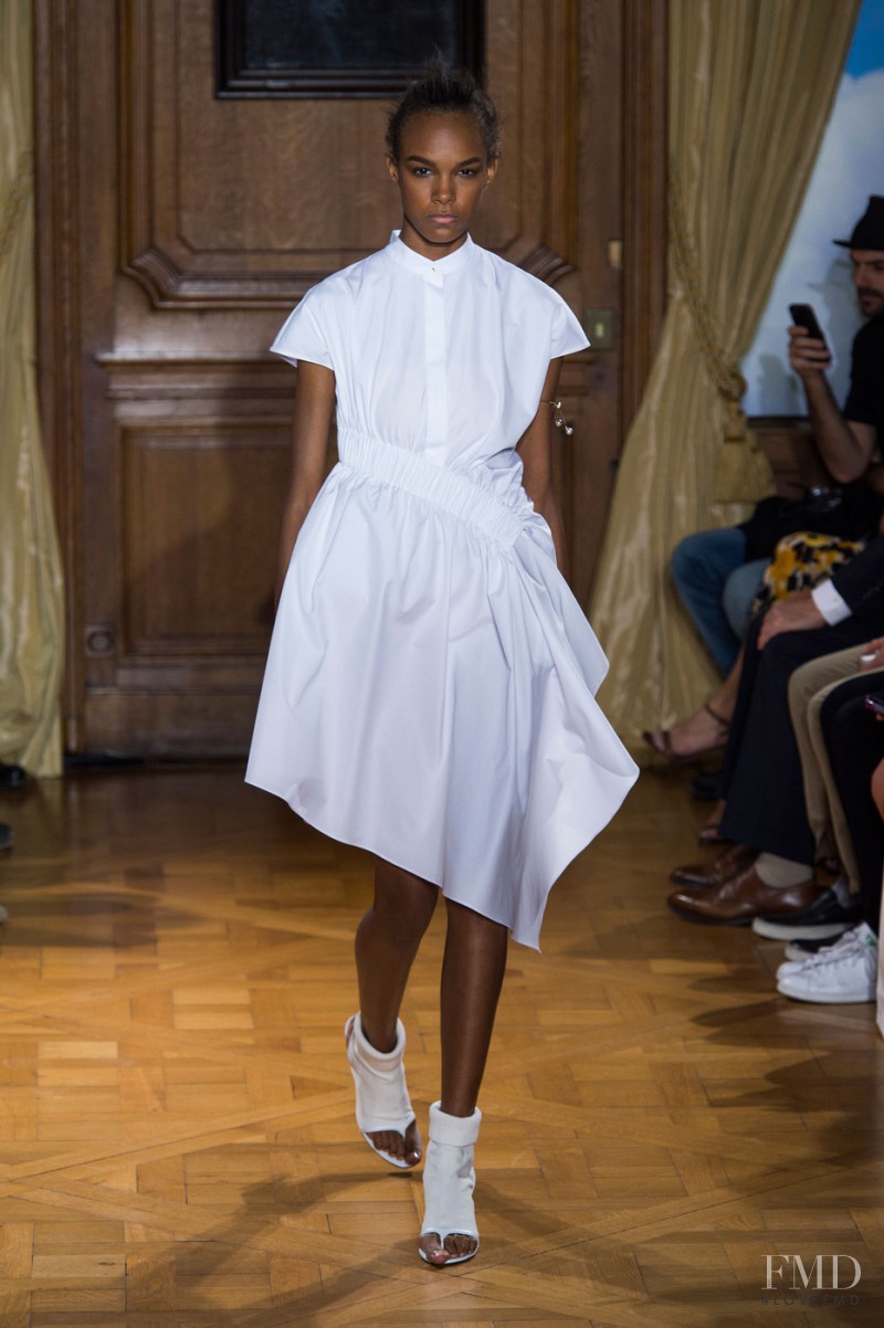 Emely Montero featured in  the Viktor & Rolf fashion show for Spring/Summer 2015