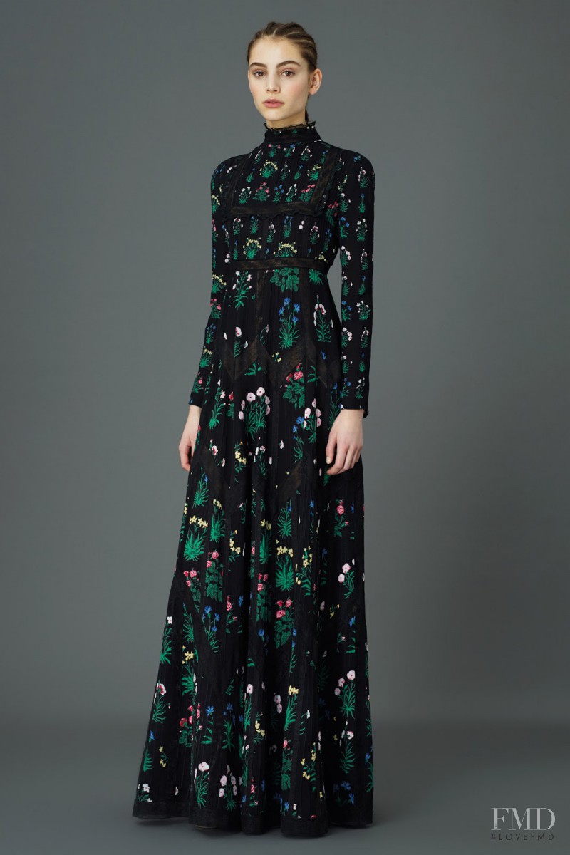 Romy Schönberger featured in  the Valentino lookbook for Pre-Fall 2015