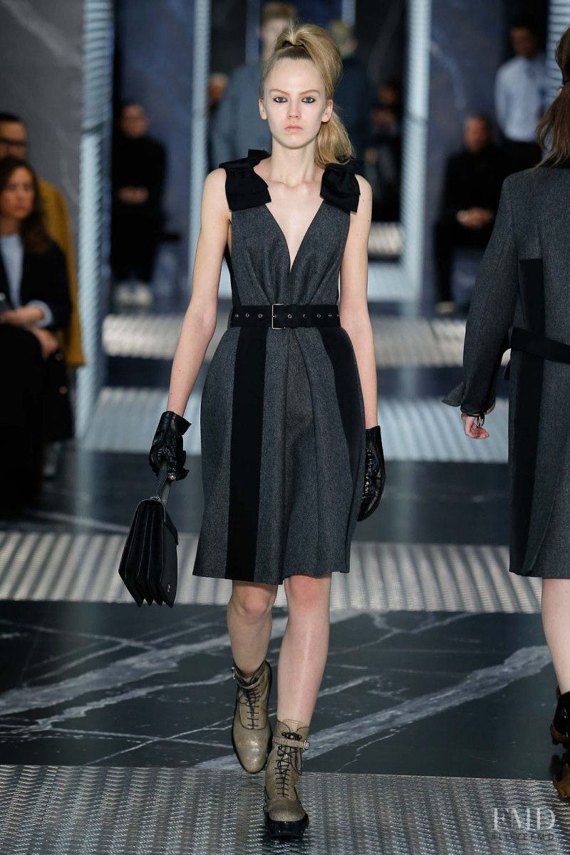 Paula Galecka featured in  the Prada fashion show for Pre-Fall 2015