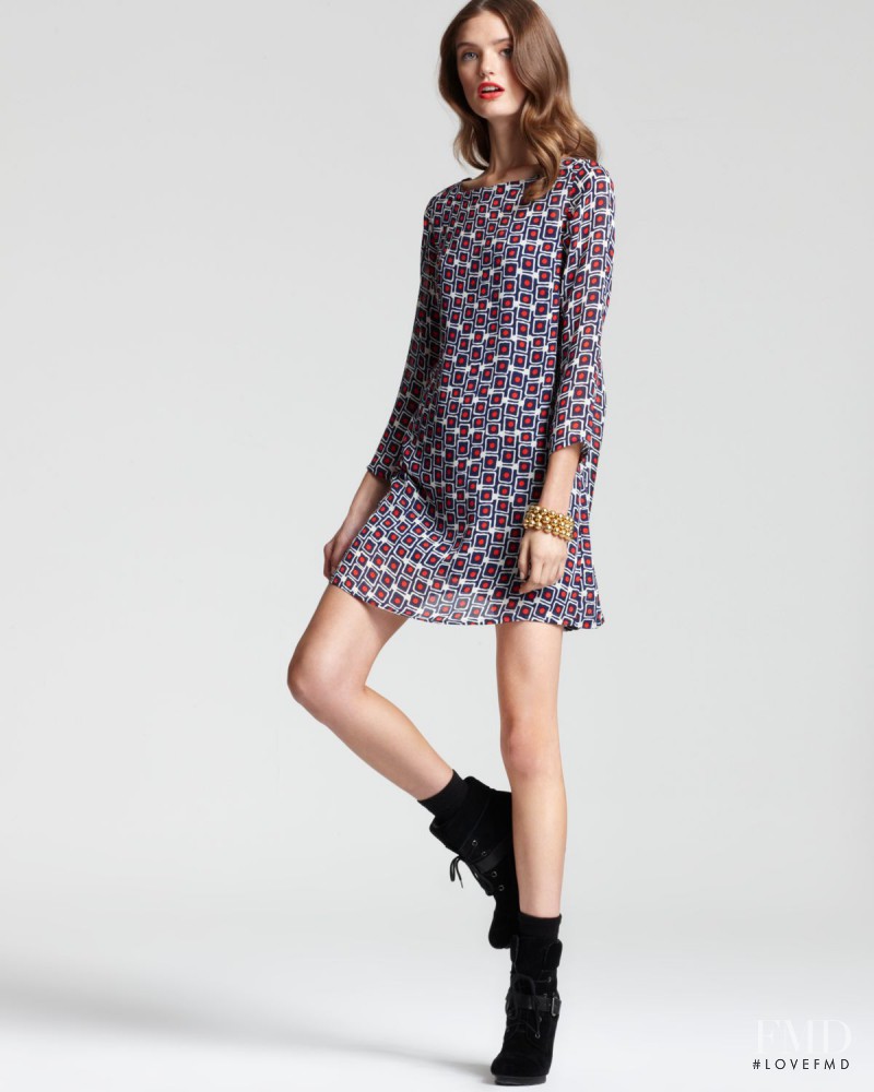 Katie Fogarty featured in  the Bloomingdales catalogue for Autumn/Winter 2012