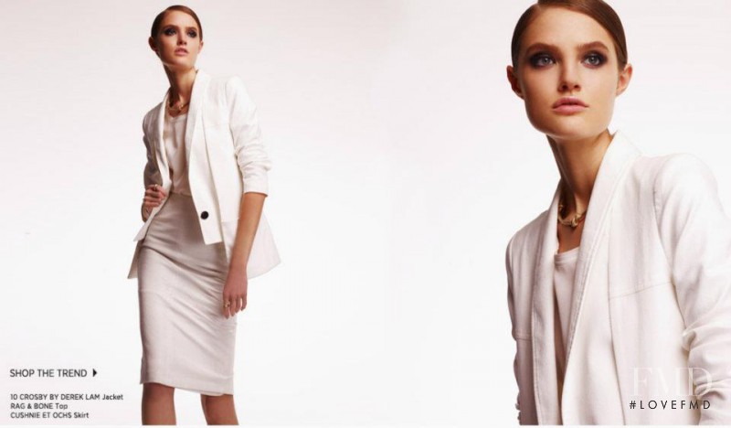 Katie Fogarty featured in  the Shopbop catalogue for Spring/Summer 2012
