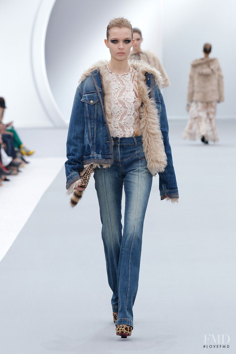 Josephine Skriver featured in  the Just Cavalli fashion show for Autumn/Winter 2011
