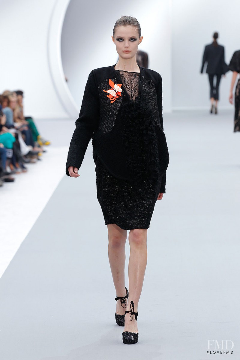 Katie Fogarty featured in  the Just Cavalli fashion show for Autumn/Winter 2011