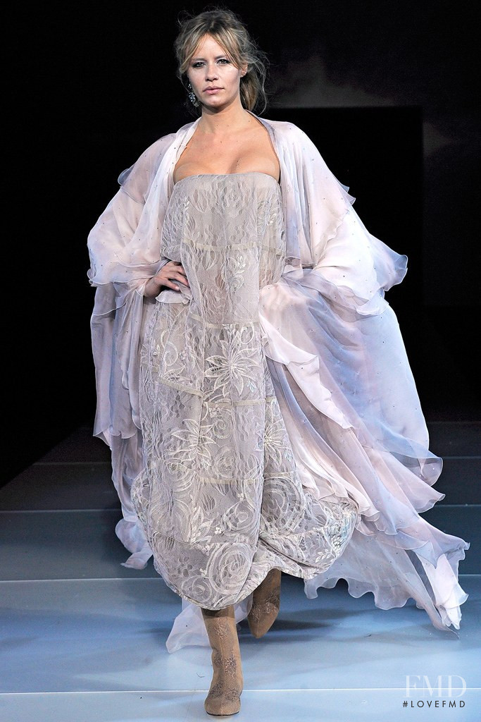 Phenelope Wulff featured in  the Giorgio Armani fashion show for Autumn/Winter 2011