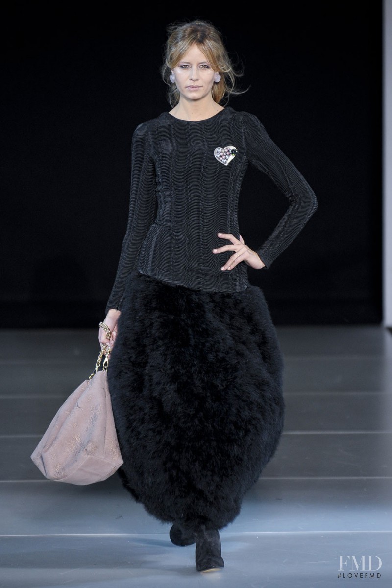 Phenelope Wulff featured in  the Giorgio Armani fashion show for Autumn/Winter 2011