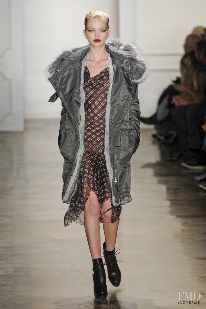 Daphne Groeneveld featured in  the Altuzarra fashion show for Autumn/Winter 2011