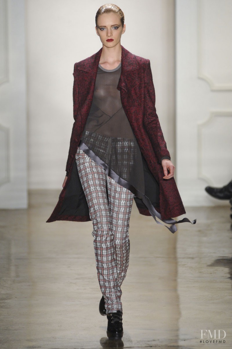 Daria Strokous featured in  the Altuzarra fashion show for Autumn/Winter 2011
