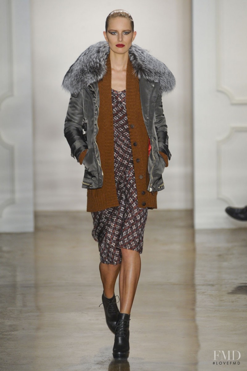 Karolina Kurkova featured in  the Altuzarra fashion show for Autumn/Winter 2011