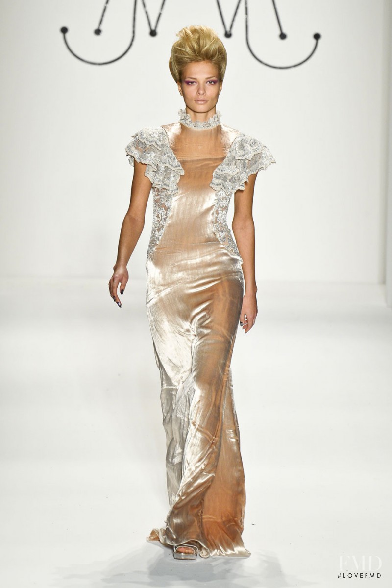 Katsia Domankova featured in  the Ruffian fashion show for Autumn/Winter 2011