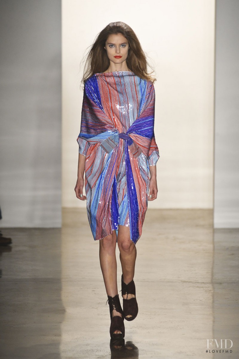 Katie Fogarty featured in  the Costello Tagliapietra fashion show for Autumn/Winter 2011