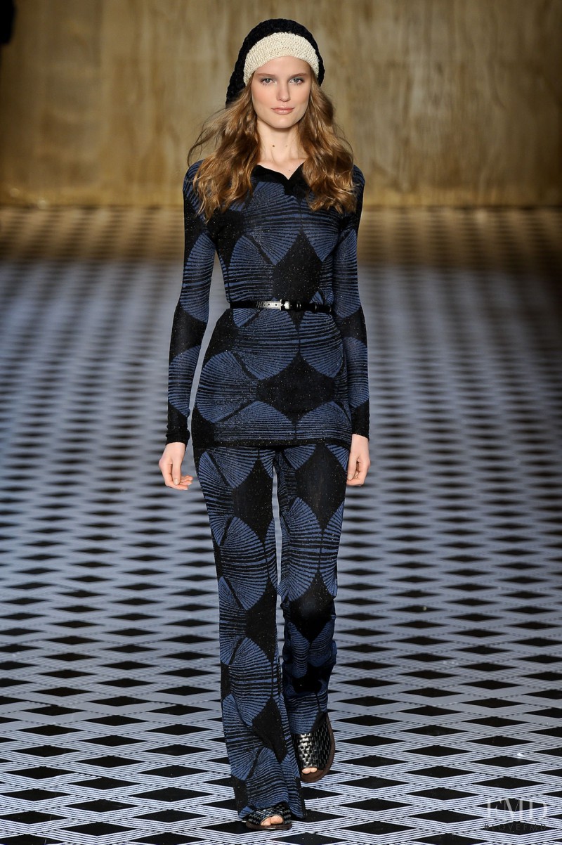 Katie Fogarty featured in  the Totem fashion show for Autumn/Winter 2011