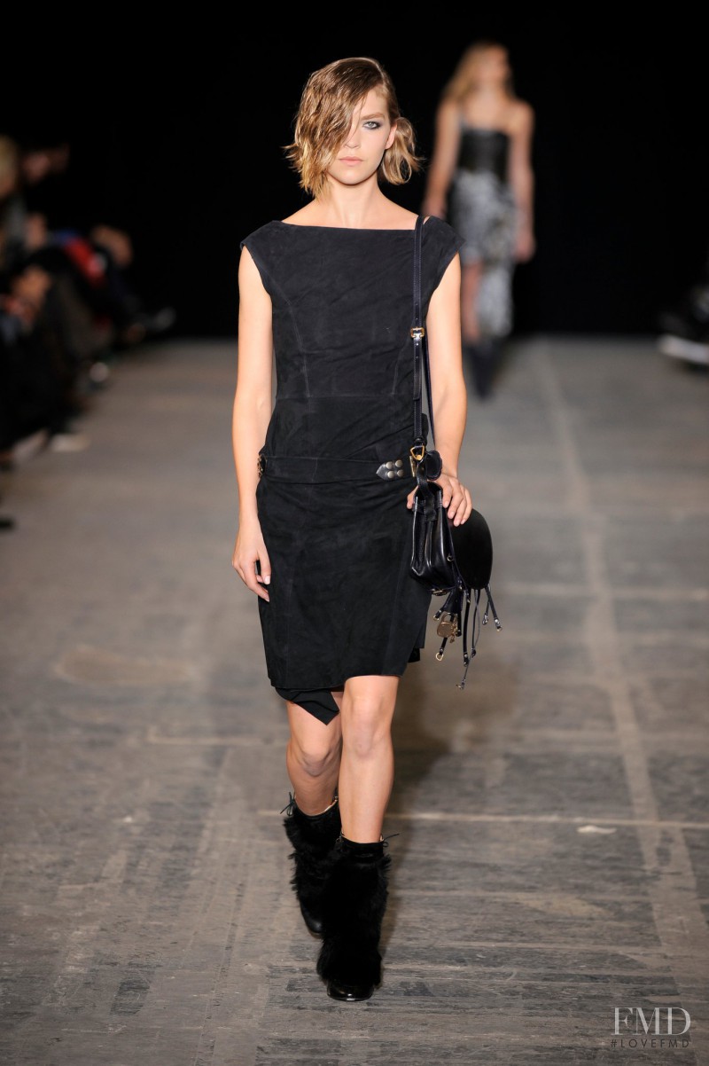 Arizona Muse featured in  the Diesel Black Gold fashion show for Autumn/Winter 2011