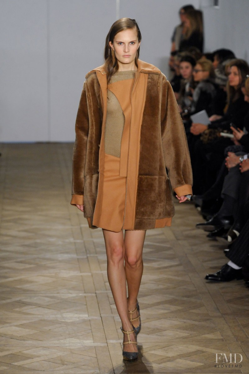 Aymeline Valade featured in  the Reed Krakoff fashion show for Autumn/Winter 2011