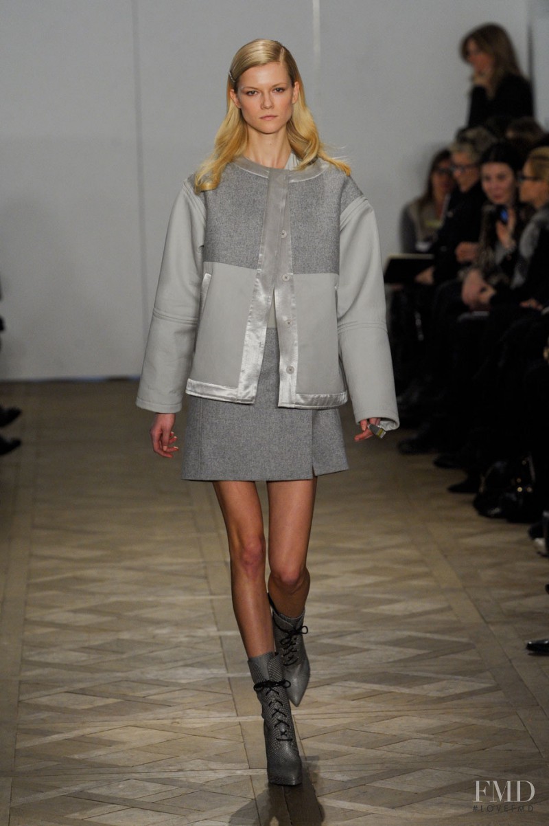 Kasia Struss featured in  the Reed Krakoff fashion show for Autumn/Winter 2011