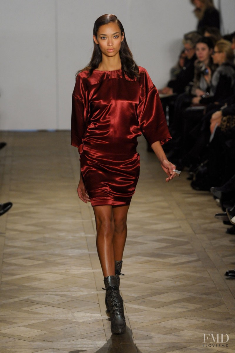 Anais Mali featured in  the Reed Krakoff fashion show for Autumn/Winter 2011