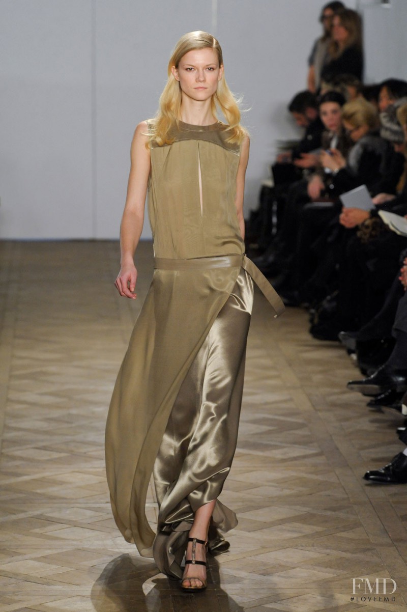 Kasia Struss featured in  the Reed Krakoff fashion show for Autumn/Winter 2011