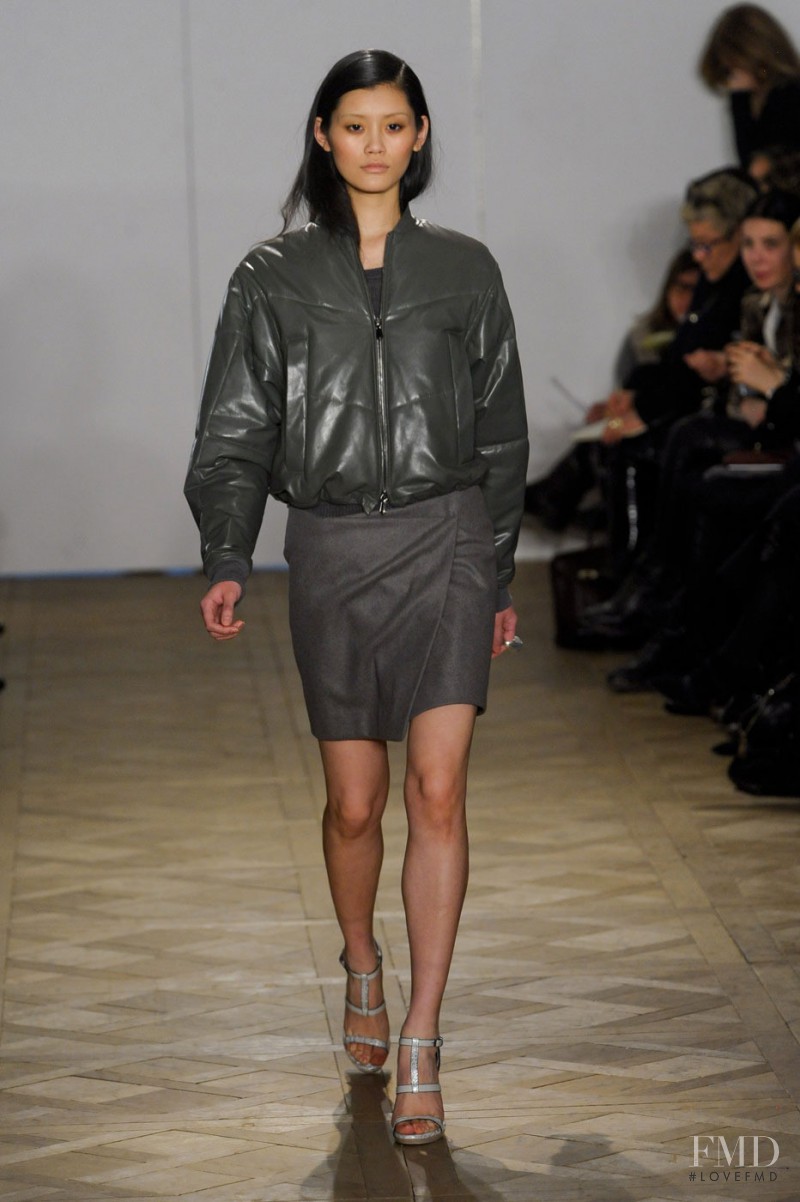 Ming Xi featured in  the Reed Krakoff fashion show for Autumn/Winter 2011