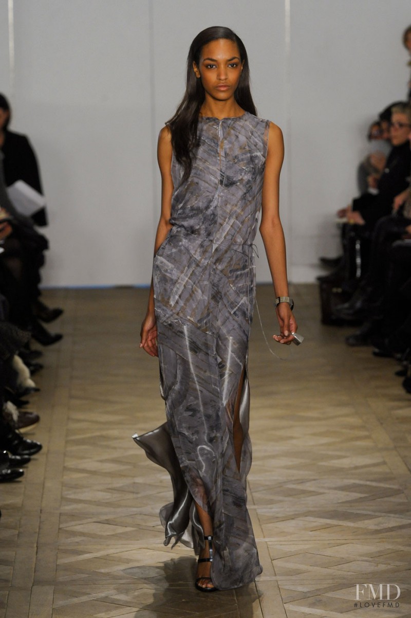Jourdan Dunn featured in  the Reed Krakoff fashion show for Autumn/Winter 2011