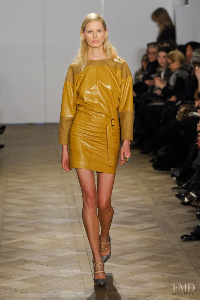 Karolina Kurkova featured in  the Reed Krakoff fashion show for Autumn/Winter 2011