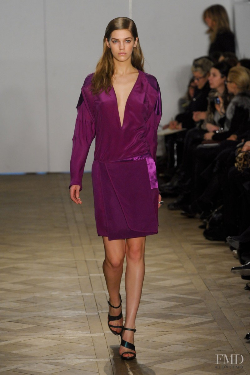 Samantha Gradoville featured in  the Reed Krakoff fashion show for Autumn/Winter 2011