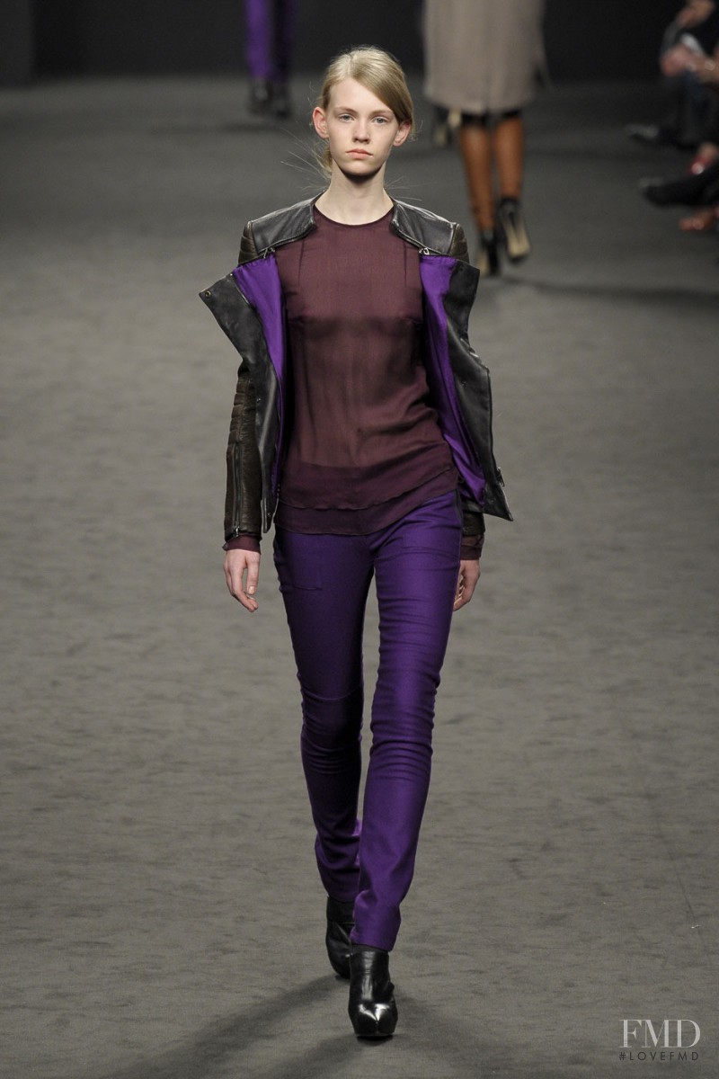 Charlotte Nolting featured in  the C’N’C CoSTUME NATIONAL fashion show for Autumn/Winter 2011