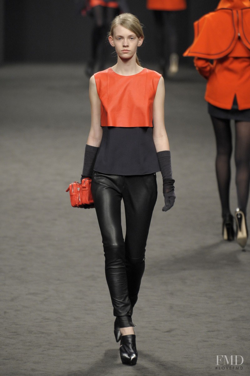 Charlotte Nolting featured in  the C’N’C CoSTUME NATIONAL fashion show for Autumn/Winter 2011