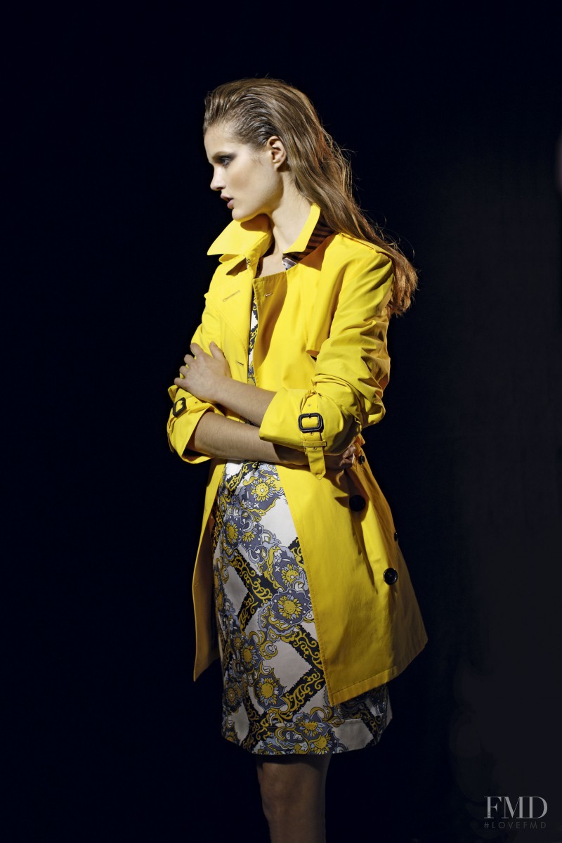 Katie Fogarty featured in  the Aquascutum lookbook for Spring/Summer 2011