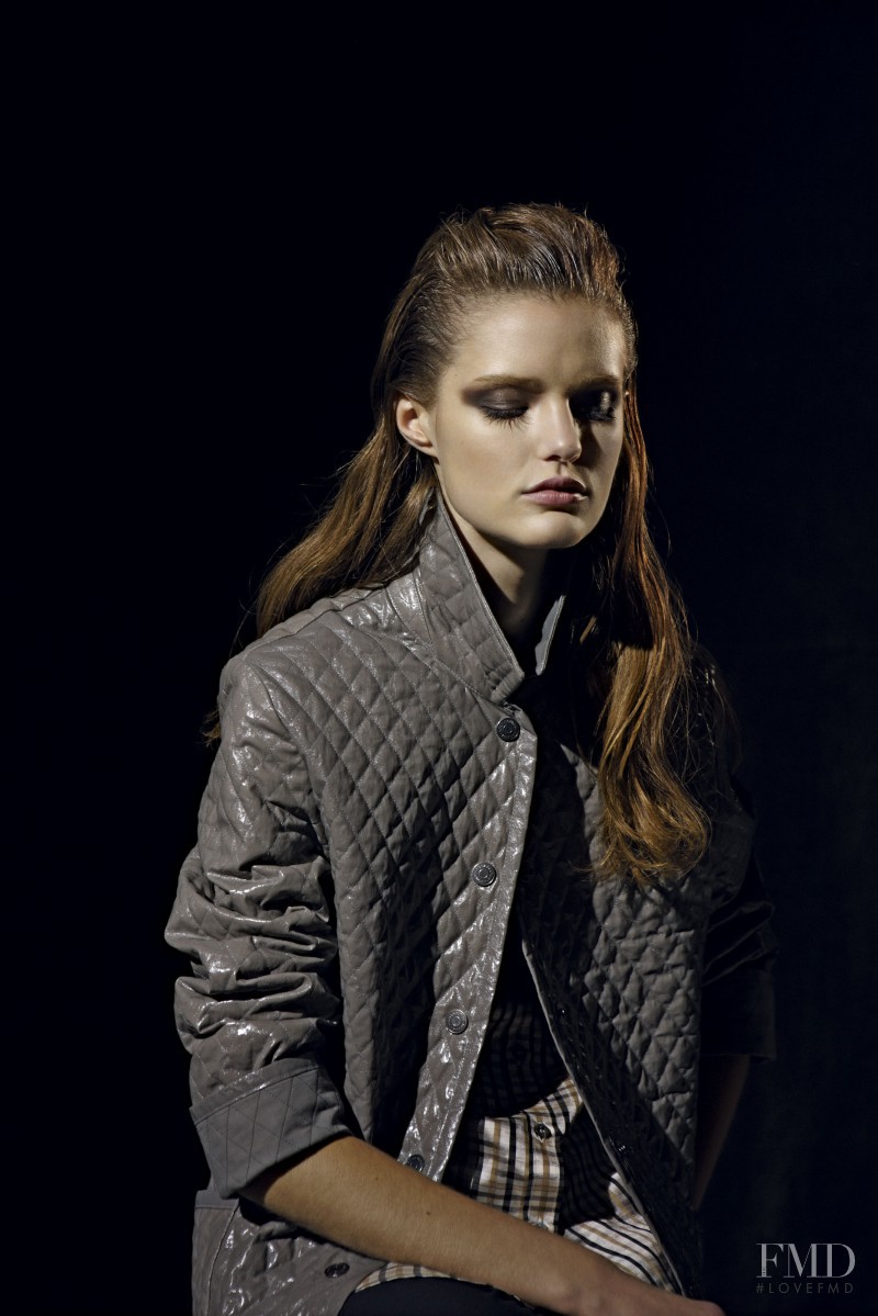 Katie Fogarty featured in  the Aquascutum lookbook for Spring/Summer 2011